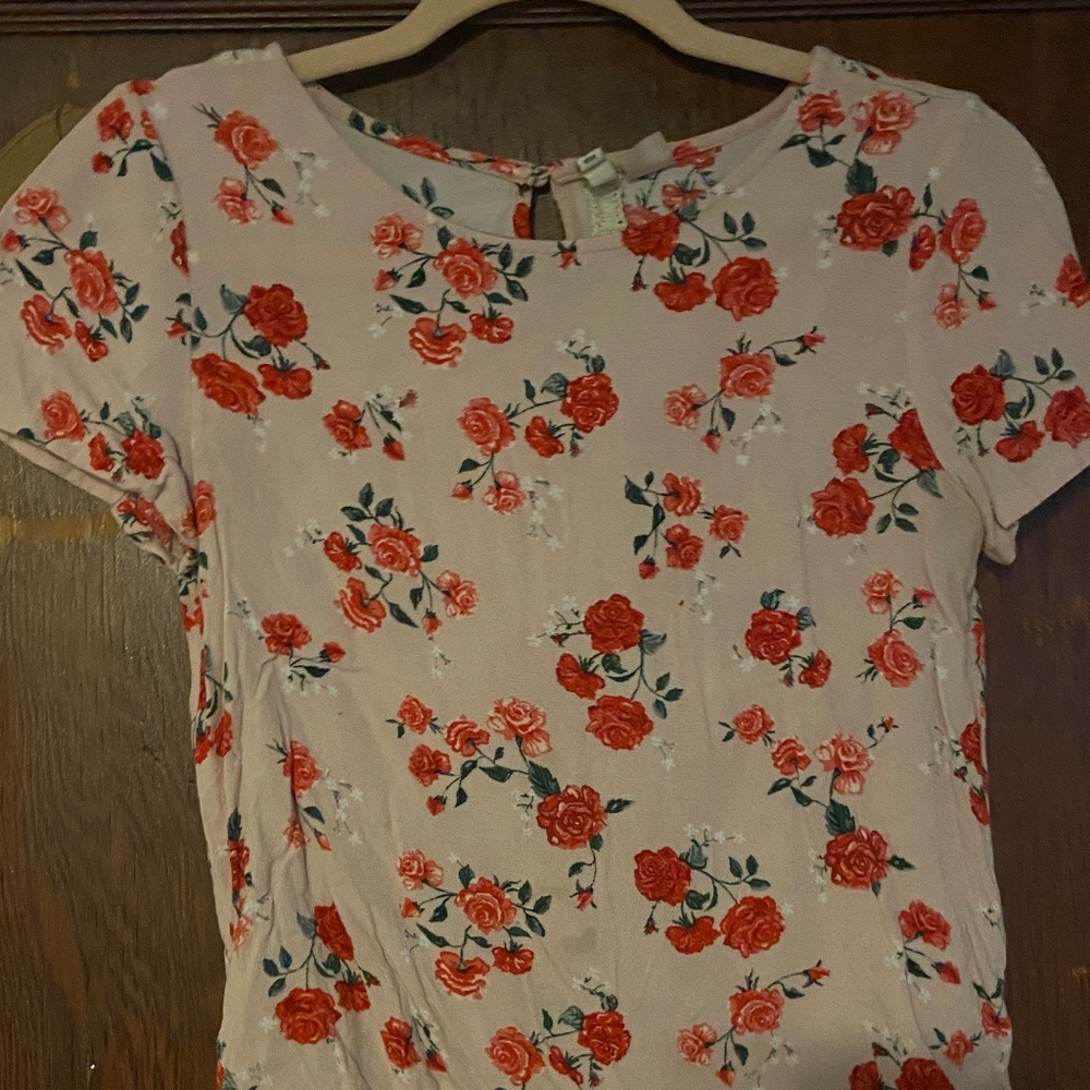Pink blouse